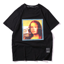 Load image into Gallery viewer, Mona Lisa Men's new 2019 hot selling The Professional Funny 90s T-Shirts