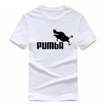 Load image into Gallery viewer, 2019 New funny tee cute t shirts homme Pumba