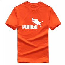 Load image into Gallery viewer, 2019 New funny tee cute t shirts homme Pumba