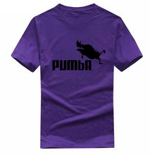 Load image into Gallery viewer, 2019 New funny tee cute t shirts homme Pumba