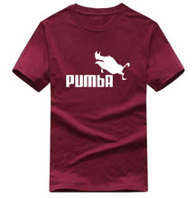 Load image into Gallery viewer, 2019 New funny tee cute t shirts homme Pumba