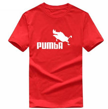 Load image into Gallery viewer, 2019 New funny tee cute t shirts homme Pumba